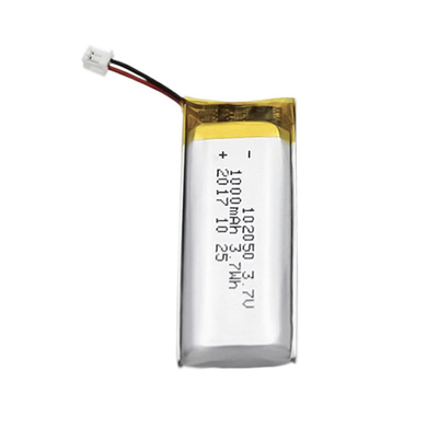 1000mAh 3.7v 1Ah 작은 리포 베터리 셀 Li 이온 리튬-폴리머 전지