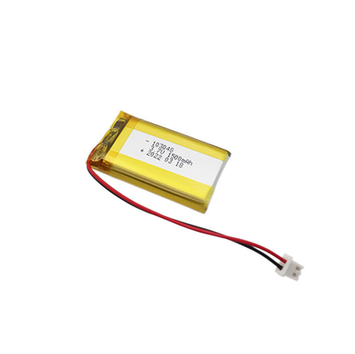 Bateria recarregável 103050 de Ion Polymer 3,7 V 1500mah 1000mah Lipo do lítio