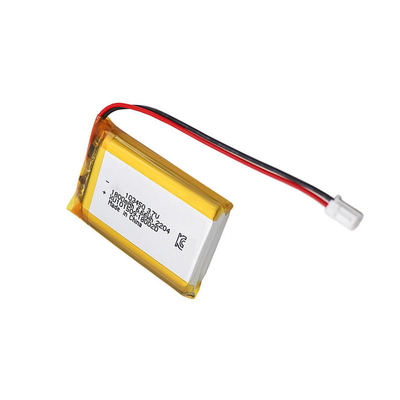 Перезаряжаемые батареи 103450 полимера лития Li 3,7 батарея v 1800mah Lipo