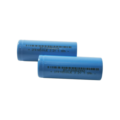 LiFePo4 1000mAh 원통 모양 Li 이온 건전지 18500 급료 AAA 재충전용 세포