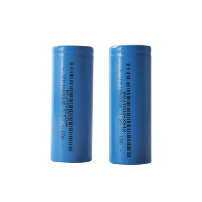 18500 Κυψέλη μπαταρίας Lifepo4 3,2v 1000mAh, Επαναφορτιζόμενα κυλινδρικά κύτταρα ιόντων λιθίου