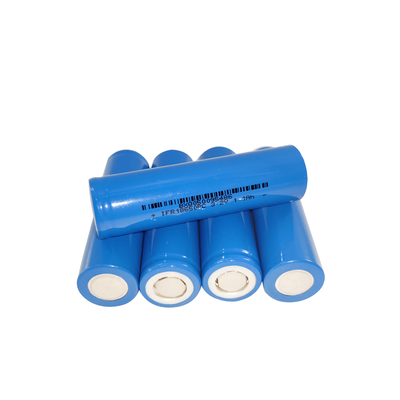 Bateria 18650 1100mAh 1500mAh 1800mAh do fosfato do lítio LiFePO4