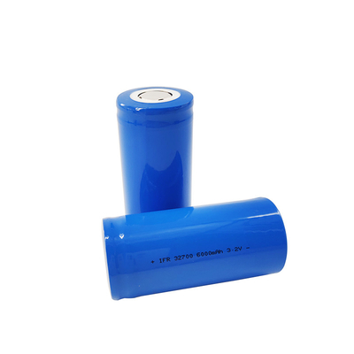 High Capacity 6Ah 3.2V 32700 LiFePo4 Lithium ion Battery Deep Cycles 6000mAh