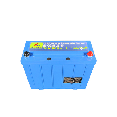 24v 80ah 160ah Lithium Ion oplaadbare batterij Lifepo4