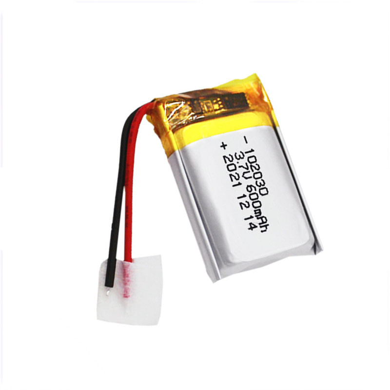 Небольшая батарея лития 102030 Lipo полимера 3,7 v 600mAh
