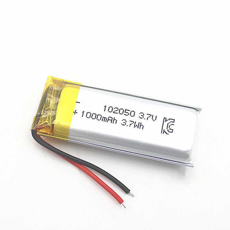 Li-Ion 3.7v 1000mAh Lithium Polymer Cells Battery 102050 Rechargeable Battery Cell