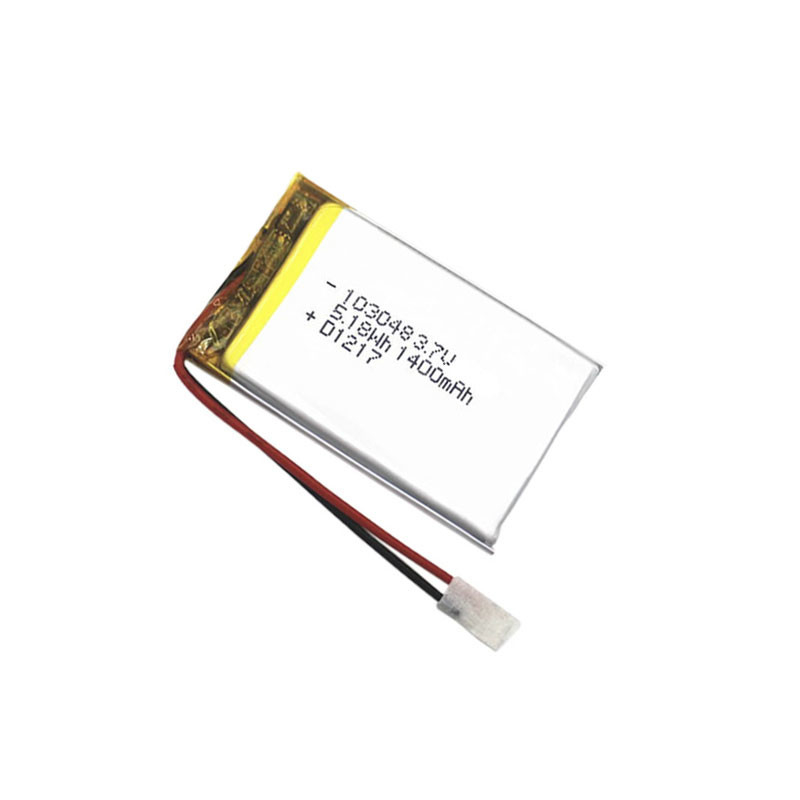 Batterie rechargeable du polymère 1400mah 3,7 V Lipo de lithium pour le dispositif de GBA