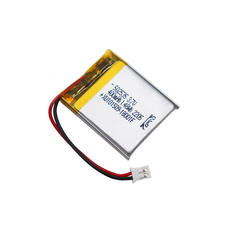 Batería recargable 502535 de Lipo de 3,7 voltios de la batería del polímero de litio 400mah Lipo