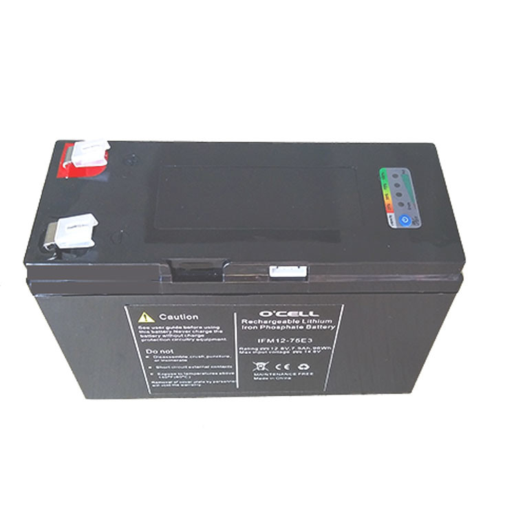 Lifepo4 lítio Ion Battery do lítio Lifepo4 7.5Ah da bateria 12V 7.5Ah 15Ah