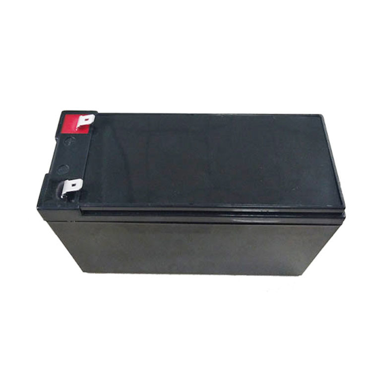 Блок батарей иона LiFePo4 лития Rechargable умный со случаем ранга a BMS 12Ah 12V черным