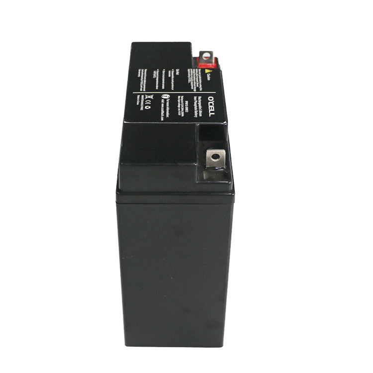 Litio inteligente Ion LiFePo de Rechargable 4 baterías con la caja negra del grado A de BMS 12Ah 12V