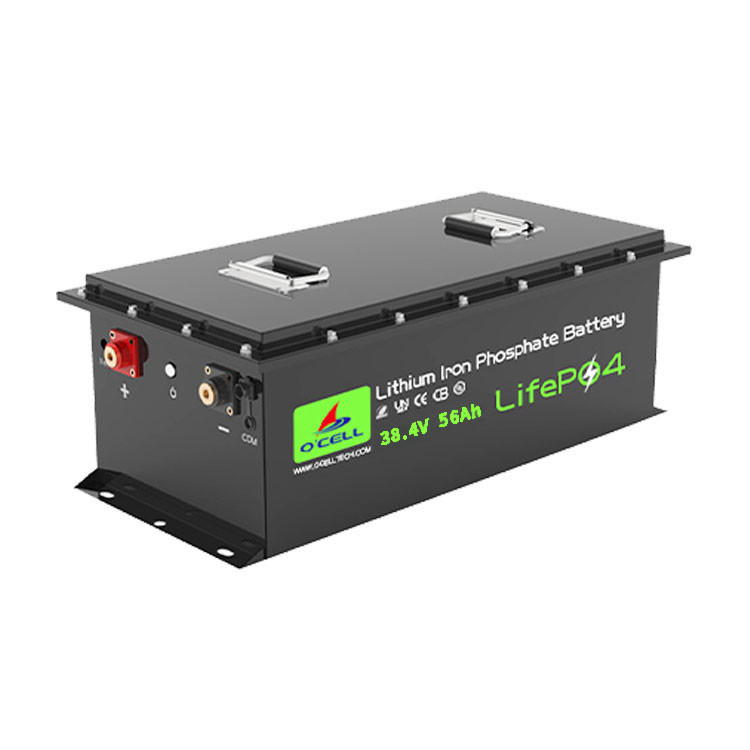 48V lithium golfkar batterij, 56Ah 105Ah LiFePo4 batterijpakket