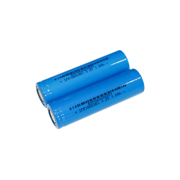 3.2V Bateria LiFePo4 cilíndrica LFP Bateria de íons de lítio Pacote de ciclo profundo 18650