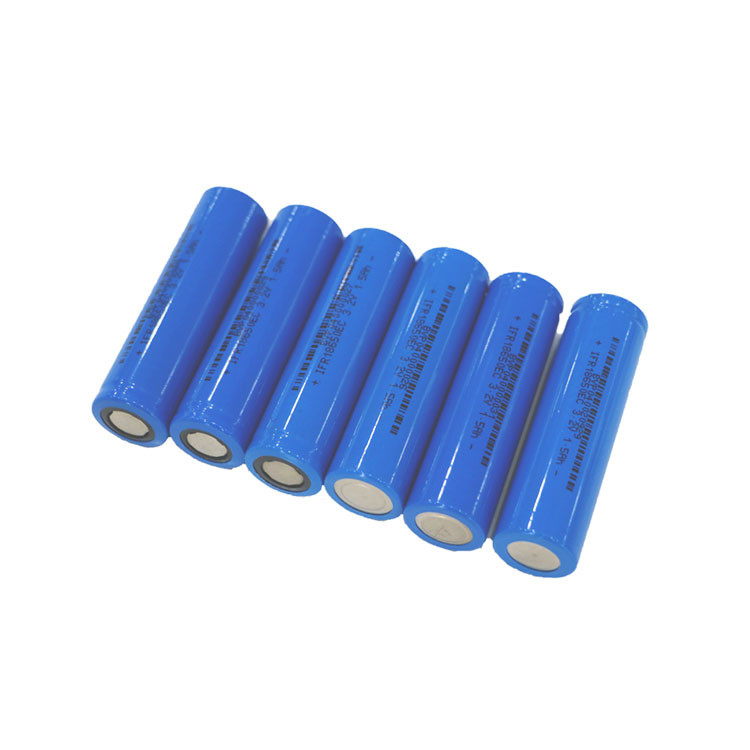 LiFePo4 18650 batterie au phosphate de lithium 3,2 V 1,1 Ah 1,5 Ah 1,8 Ah