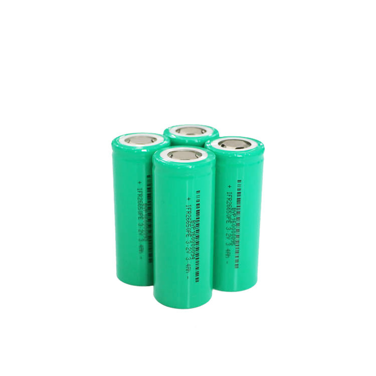 Batteria di alimentazione LiFePO4 26650 Batteria agli ioni di litio fosfato ad alta velocità 26650 3,2 V 2,3 Ah 3,4 Ah