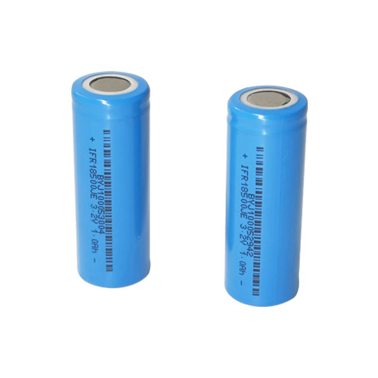 18500 3.2v 1000mAh Lifepo4 전지, 재충전용 Li 이온 원통 모양 세포