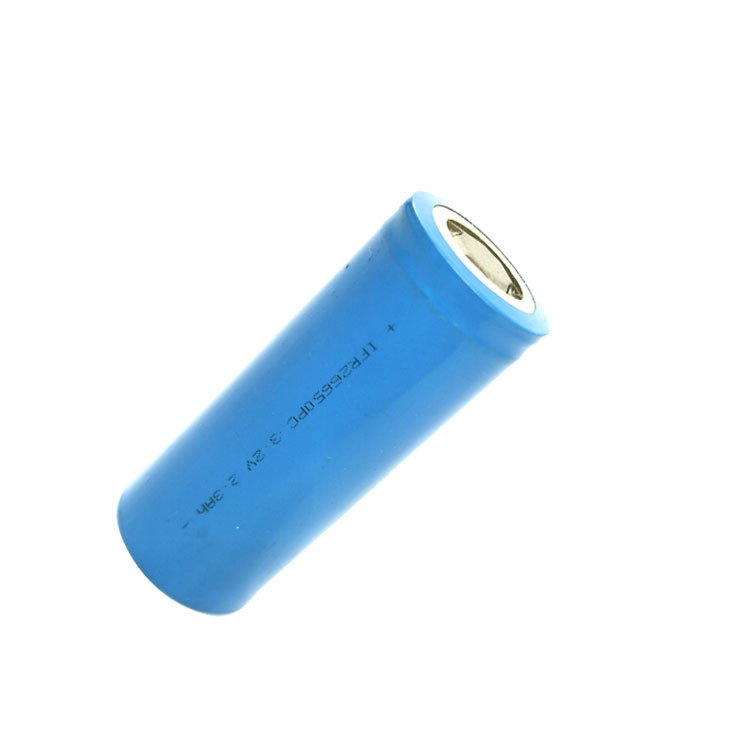 Batterie rechargeable d'ion de lithium 26650, batterie cylindrique de 3.2V LiFePo4