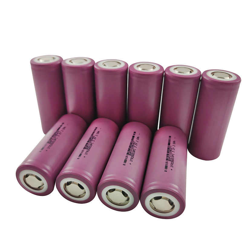 Kohlenstoffarme 26650 LiFePo4 Batterie, 26650 Batterien 2.5Ah LiFePo4