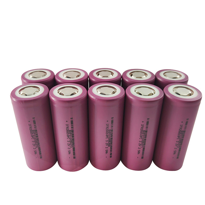 Batería 26650, batería de la UL LiFePO4 del fosfato del hierro del litio de 3.2V 2500mAh