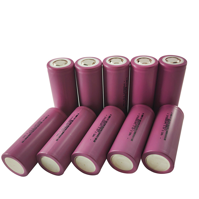 Batterie de phosphate de fer du lithium LiFePo4 26650 2.5Ah, batterie de 2500mAh 3.2V LiFePo4