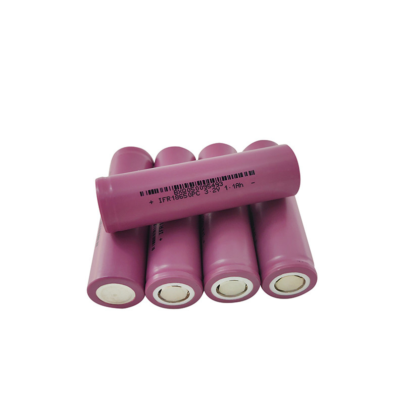 Baterias recarregáveis ​​3,2 V LiFePo4 18650 ciclo profundo 1800 mAh
