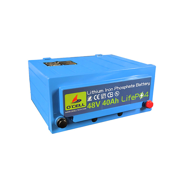 Uniform Flow Design 48V 40Ah Lifepo4 Battery With BMS Management System