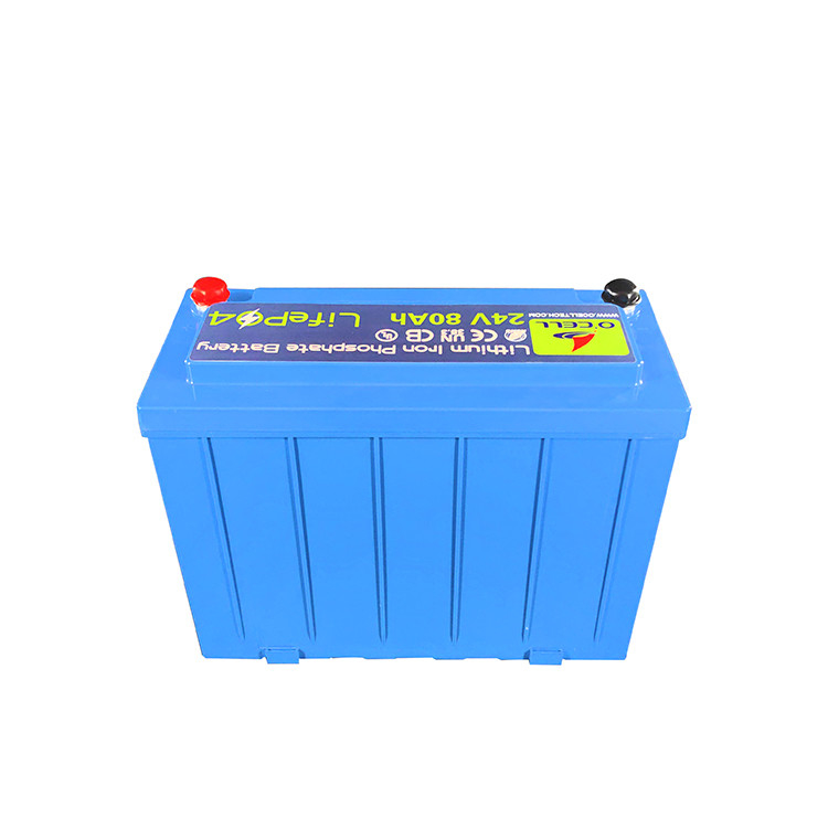 Lithium Ion 80ah 24v Lifepo4 Battery Pack 80% DOD