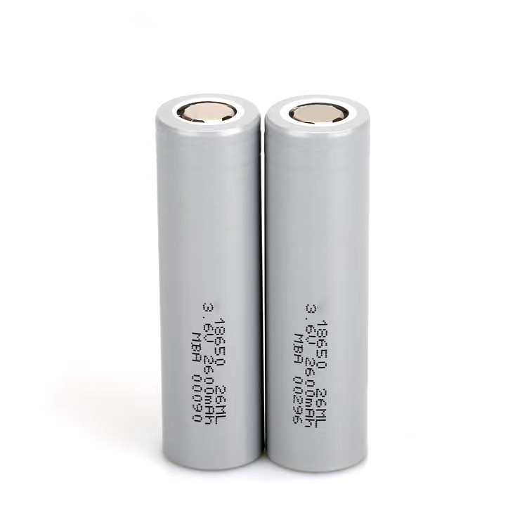 18500 Li Ion Cylindrical Rechargeable Battery 3.6V 2000mAh Li Ion Battery
